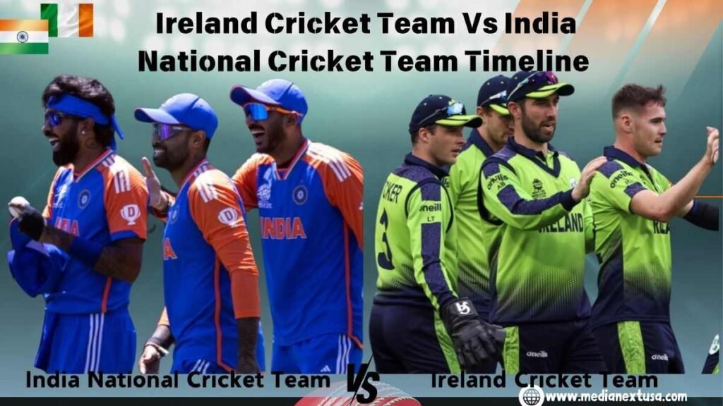 ireland cricket team vs india national cricket team timeline