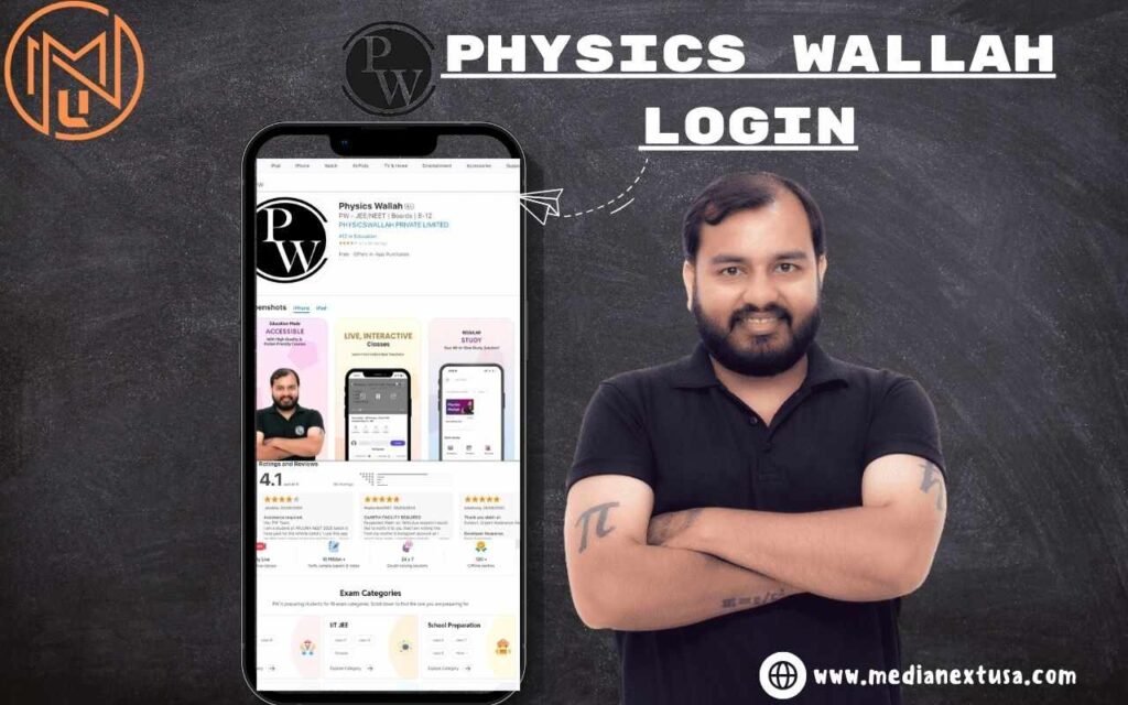 physics wallah login