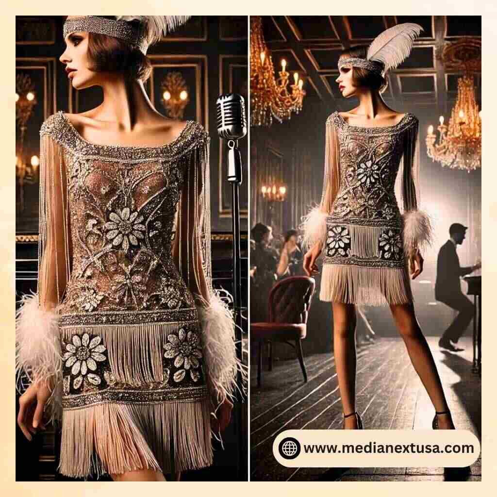 Roaring 20s Flapper Dress - Decades Dress to Impress