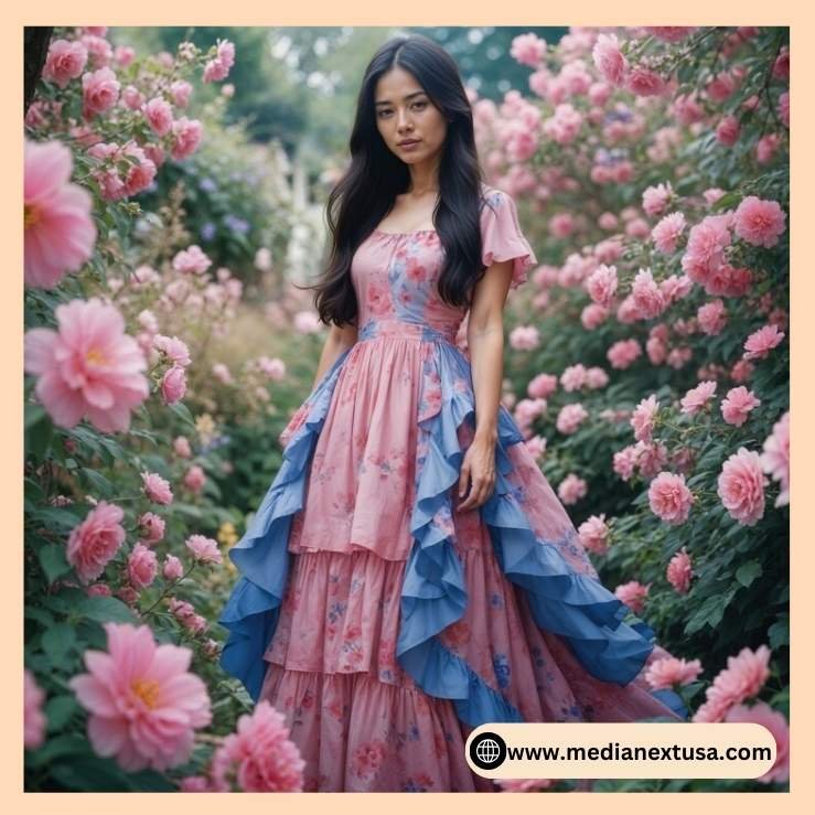 The easy-breezy floral dress - telenovela dress to impress